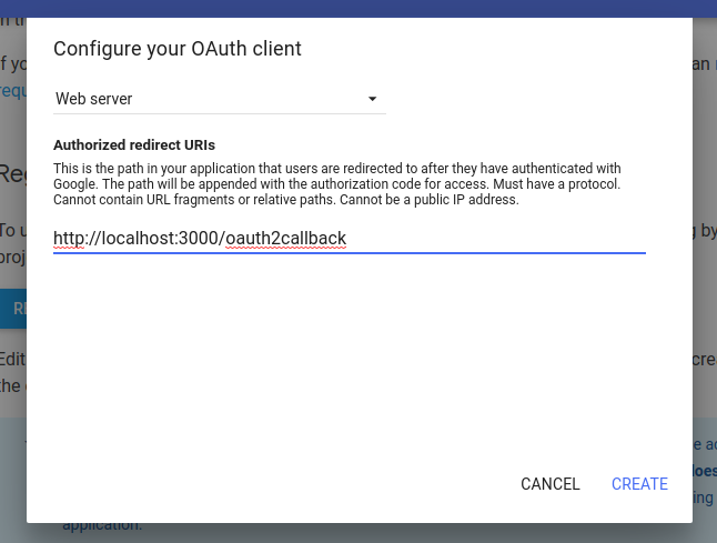 Adsense Managment API - Configure your OAuth client